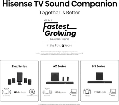 📺 Hisense 43” 4K Ultra HD Smart TV – Precision, Power & Perfection